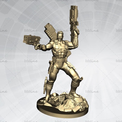 cable marvel statue 3d model ready to print figurine bust comic miniatures figurines 3dmodel 3dprint printable art character stl sculpture silver hero superhero warrior super traveler comics xmen mutants sculptures deadpool fantasy villain cabledeadpool avengers deadpool2 blender machine legends psimitar marvelcable cablepsimitar weapons games toys scifi xforce figure future soldier science cartoon militaryperson 3d print model - Mito3D