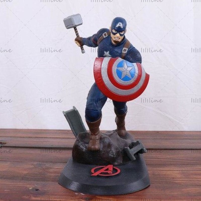 captain america figurines 3d model ready to print superhero avengers endgame marvel evans chris cap comics art sculptures stl printing patreon statues figures infinity printable sculpting miniatures hero ironman iron man thor stark captainamerica dc avenger hobby diy character body male spiderman hulk blackwidow hawkeye galaxy winter soldier batman classic games toys cartoon universe pintable engraved 3d print model - Mito3D