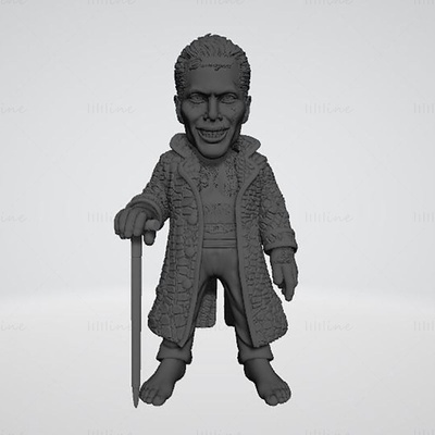 chibi joker 3d baskı model 3d print model - Mito3D