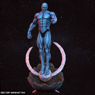 doktor manhattan 3d model hazır to yazdır stl 3d print model - Mito3D