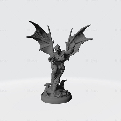 kadın magma dragonborn şaman 3d baskı model 3d print model - Mito3D