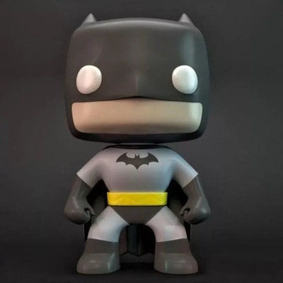 funko batman 3d printing model stl 3d print model - Mito3D