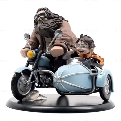 hagrid atormentar on moto 3d impressão modelo stl oleiro 3d print model - Mito3D