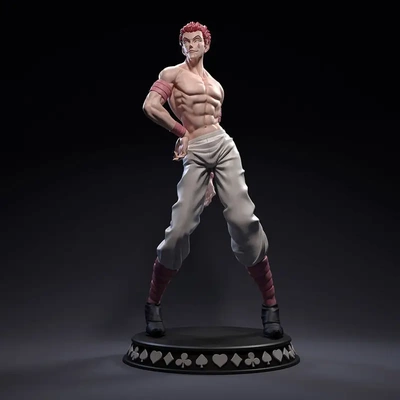 hisoka morow cacciatore x 3d stampa modello stl 3d print model - Mito3D