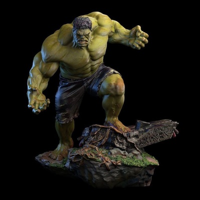 hulk 3d drucken modell stl 3d print model - Mito3D