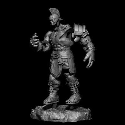 hulk gladiador 3d modelo pronto to impressão stl 3d print model - Mito3D