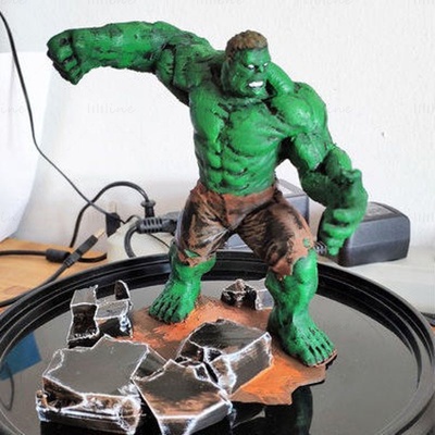 hulk soporte carretel 3d modell bereit to drucken unterstützung drucken stl 3d print model - Mito3D