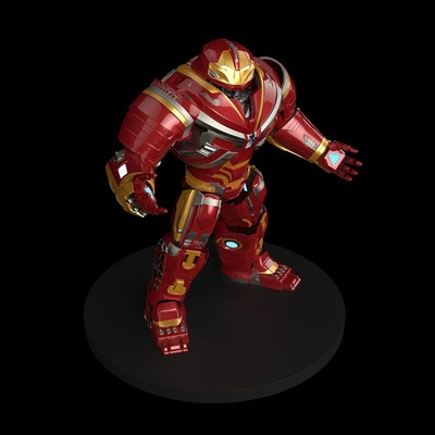 infini guerre hulkbuster 3d impression modèle stl portable cosplay 3d print model - Mito3D