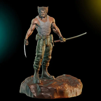 logan soldat 3d drucken modell stl 3d print model - Mito3D