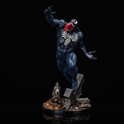 merveille venin statue 3d modèle prêt to impression stl vengeurs film miniatures figurines statues scélérat araignée super héros figure jouets art diorama sculptures sculpture reptile sombre créature bande dessinée personnage symbiote parasite extraterrestre démon horreur bureau sci sybiote mcu figurine méchant jeux 3d print model - Mito3D