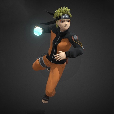 naruto uzumaki 3d modèle prêt to impression stl anime manga personnage ninja figure statue shippuden figurines sasuke fdm art character jeux jouets 3d print model - Mito3D