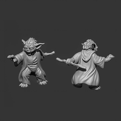 eski usta yoda 3d baskı model stl 3d print model - Mito3D