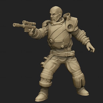 partisan leader 3d printing model stl 3d print model - Mito3D