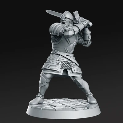 rodrick el cid miniatures 3d impression modèle stl 3d print model - Mito3D