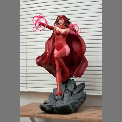 scarlet witch 3d model ready to print stl 3d print model - Mito3D