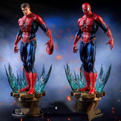 spiderman diorama 3d model ready to print marvel statue art games toys miniatures figurines stl 3d print model - Mito3D