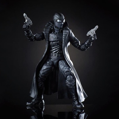 homme araignée noir statue 3d modèle prêt to impression stl personnage fantaisie film jeu toile merveille sony studios bandes dessinées mal anti héros noire garçons mignonne miniatures figurines art sculptures punisseur dessin animé figure miniature sculpter sculpture zbrush bd masque 3d print model - Mito3D