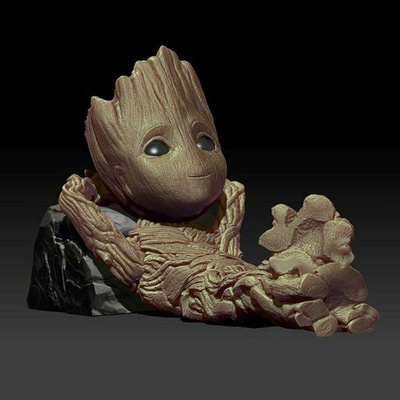 teen groot 3d drucken modell stl 3d print model - Mito3D