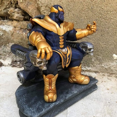 thanos on trono 3d impressão modelo stl 3d print model - Mito3D