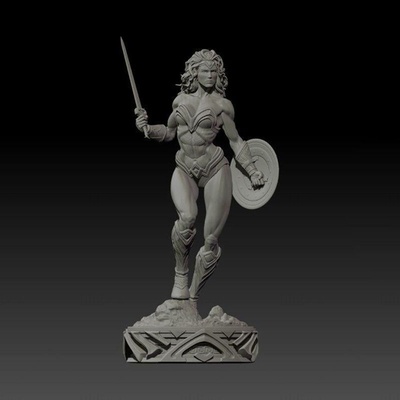 wonder woman 3d printing model obj 3d print model - Mito3D