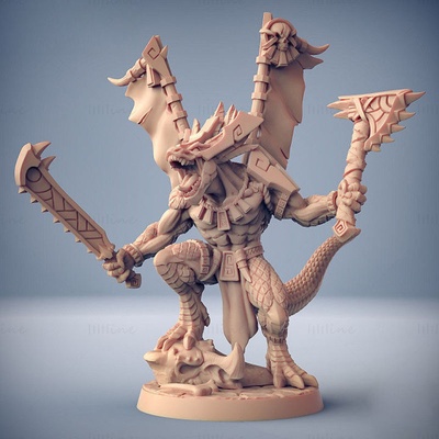 xol'toa goldmaw prince 3d printing model 3d print model - Mito3D