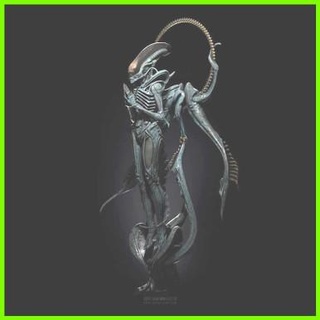 extraterrestre xenomorfo estatua 3d print model - Mito3D