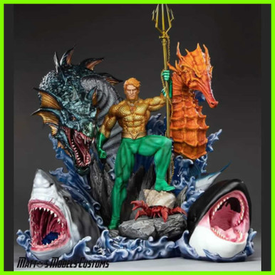 Aquaman trono 3D print model - Mito3D