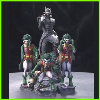 batman OMS rires dc statue 3d print model - Mito3D