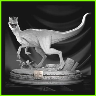 blu raptor giurassico parco 3d print model - Mito3D