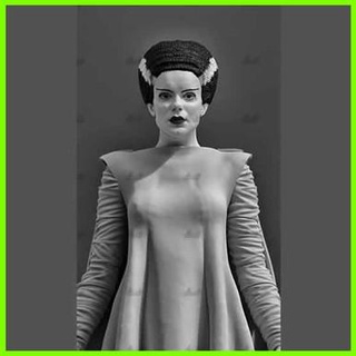 Braut Frankenstein Universal klassisch Monster 3d print model - Mito3D