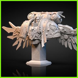 corvus corax busto 40k 3d print model - Mito3D
