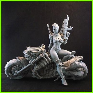 cibernético metal motociclista 3d print model - Mito3D