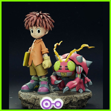 Digimon izzy Tentomon Statue 3D print model - Mito3D