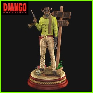 django unchained jamie foxx statue - 3d print model - Mito3D