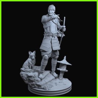 fantôme Tsushima statue 3d print model - Mito3D