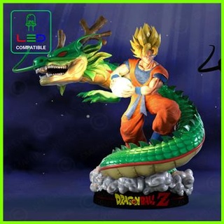 Goku Shenron Dragão bola estátua 3d print model - Mito3D