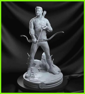 Hawkeye Clint Barton 3d print model - Mito3D