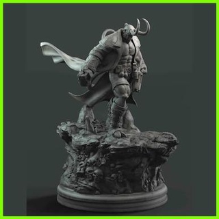 hellboy statue 3d print model - Mito3D