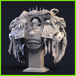 horus lupercal busto wh40k 3d print model - Mito3D
