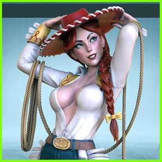 jessie cowgirl toy story - 3d print model - Mito3D