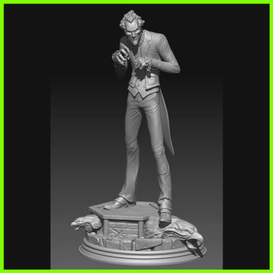 Joker Arkham Herkunft 3D print model - Mito3D