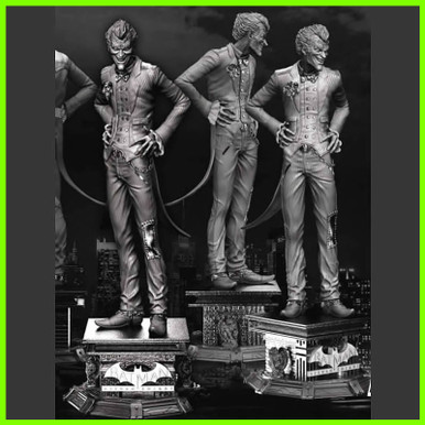Joker Gotham Statue 3D print model - Mito3D