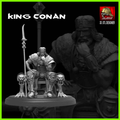 king conan - 3D print model - Mito3D