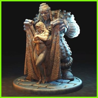 lady slave statue - 3d print model - Mito3D