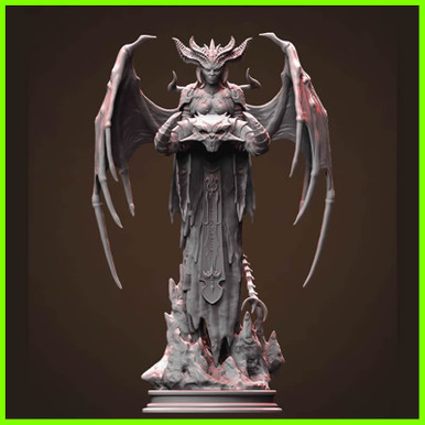 Lilith Şeytan 4 heykel 3D print model - Mito3D