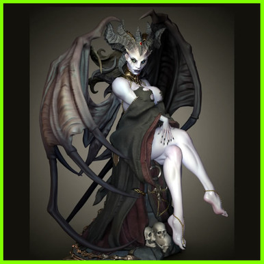 Lilith Şeytan heykel 3D print model - Mito3D
