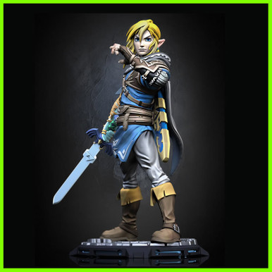 bağlantı Zelda heykel 3D print model - Mito3D