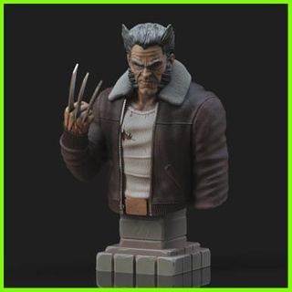 Logan Wolverine büst Logan Wolverine büst 3d print model - Mito3D