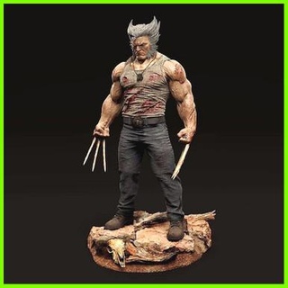 logan wolverine statue - 3d print model - Mito3D