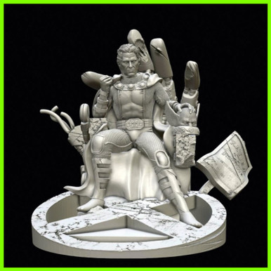 magnete trono 3D print model - Mito3D